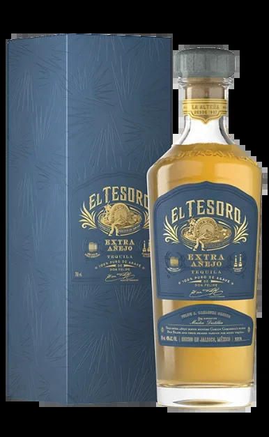 EL TESORO TEQUILA EXTRA ANEJO 750ML