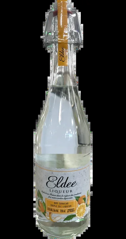 ELDEE LIQUEUR DRY CURACAO TRIPLE SEC FRANCE 750ML