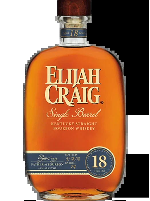 ELIJAH CRAIG BOURBON KENTUCKY 90PF 18YR 750ML