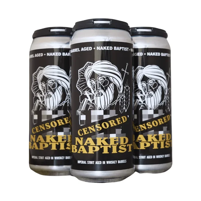 Epic Brewing Naked Baptist ‘Censored’ Imperial Stout Beer 4-Pack