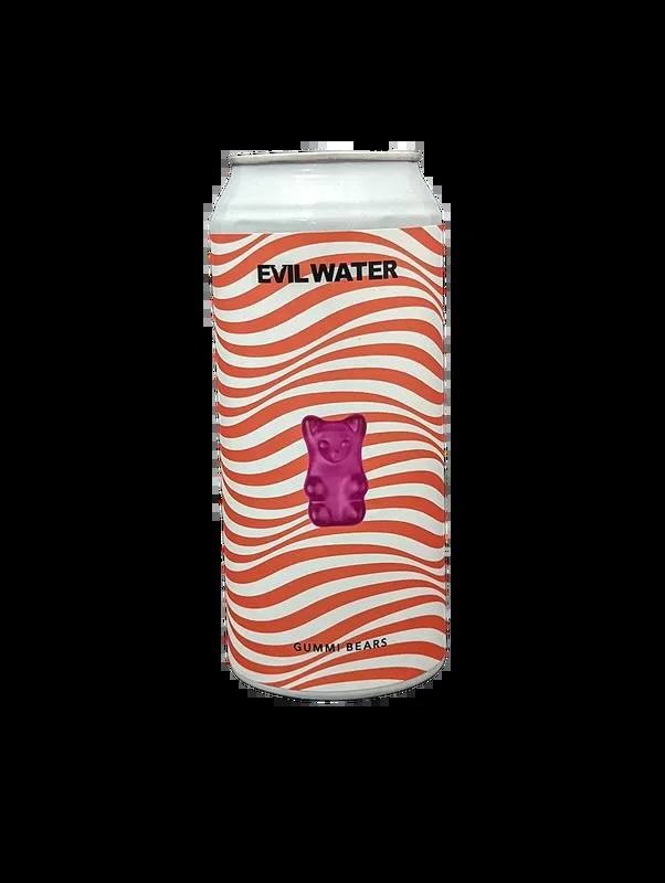 Evil Twin NYC Evil Water Gummi Bears Seltzer 4 Pack