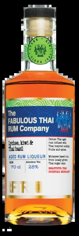 Fabulous Thai Rum | Lychee Rum Liqueur | 700ML