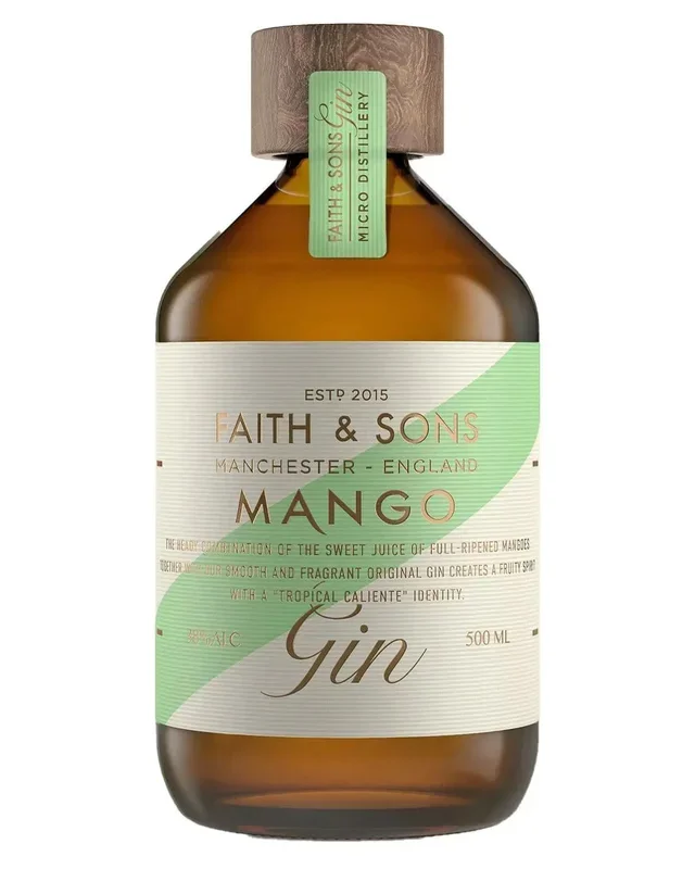 Faith & Sons Mango Gin, 50 cl