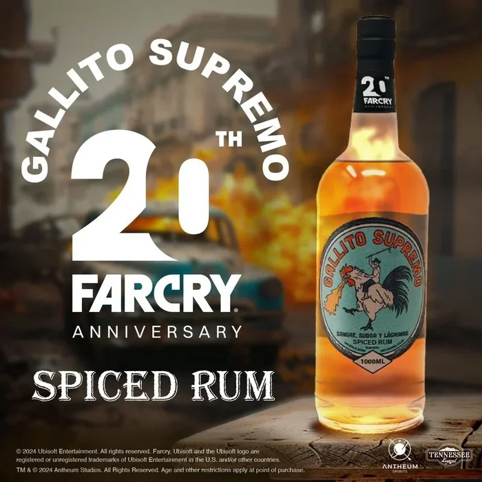 Far Cry Gallito Supremo Spiced Rum “20th Anniversary Limited Edition”