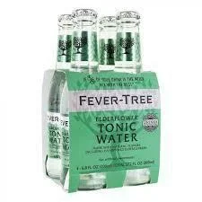 Fever Tree Elderflower Tonic Water – 200ml 4-pk