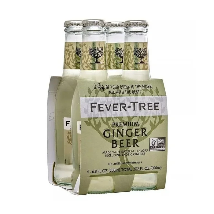 Fever-Tree Premium Ginger Beer 4-Pack