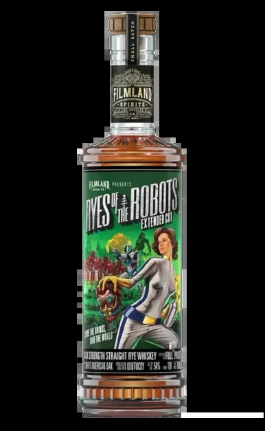 FILMLAND WHISKEY RYE RYES OF THE ROBOTS UNCUT CASK STRENGTH KENTUCKY 750ML