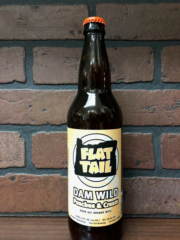 Flat Tail DAM Wild Peaches & Cream 22oz
