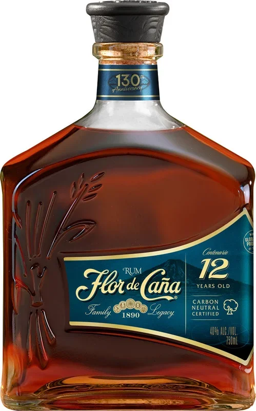 Flor De Cana Rum 12 Year Old 750ml