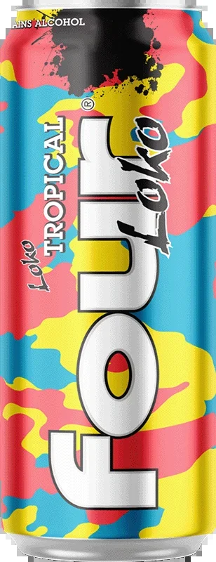 Four Loko Tropical 44cl Can
