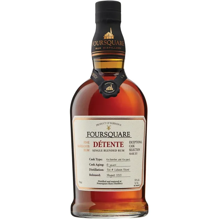 Foursquare Distillery Exceptional Cask Selection Mark XIV 10 Years Old Détente Single Blended Rum