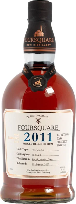 Foursquare Mark XXIV Single Blended Rum 12 Year Old 2011 750ml