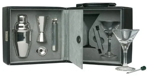 Franmara Martini Travel Bar Set with Case