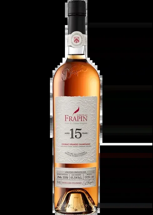 FRAPIN COGNAC LIMOUSIN FRENCH OAK GRANDE CHAMPAGNE FRANCE 15YR 700ML