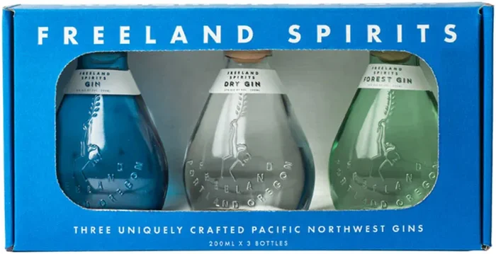 Freeland Spirits Three Pacific Northwest Gin 3x200ml