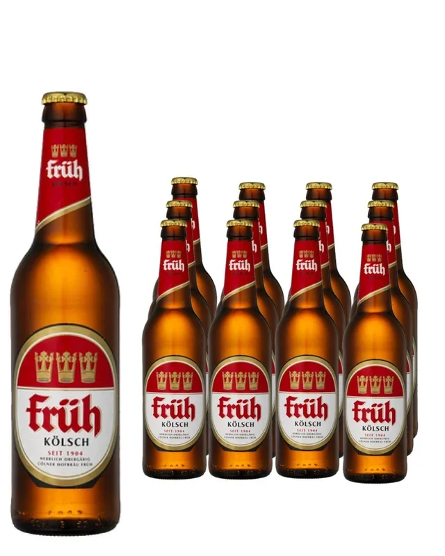 Fruh Kolsch Lager Pils Multipack, 12 x 500 ml