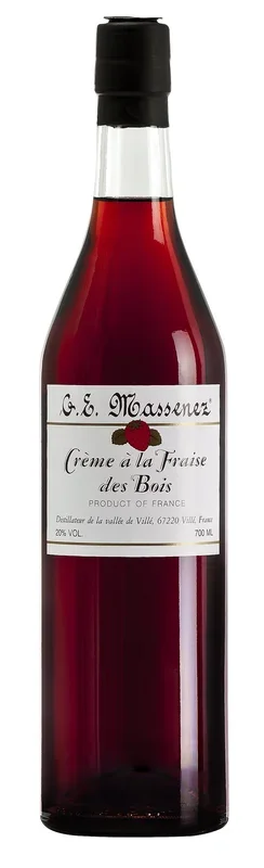 G.E. Massenez Creme A La Fraise Des Bois Liqueur