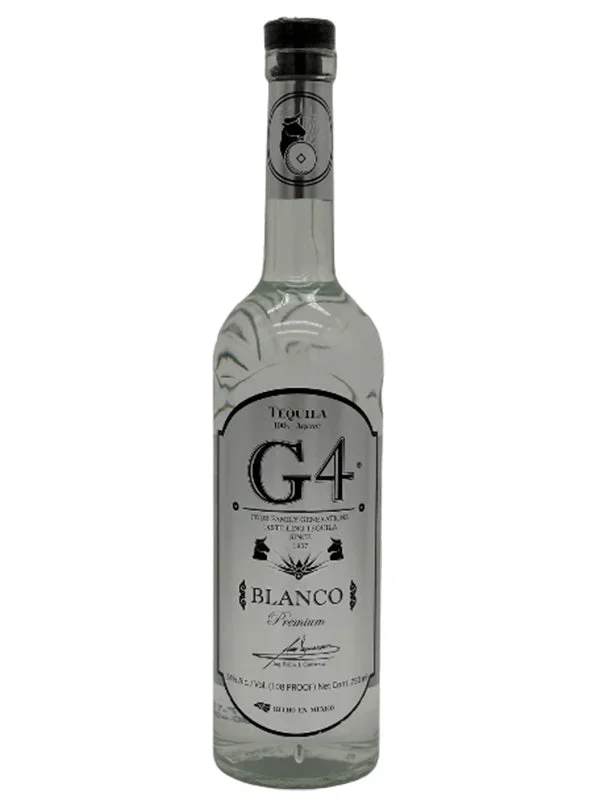 G4 Blanco Tequila 108 Proof