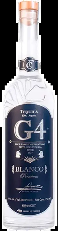 G4 TEQUILA BLANCO PREMIUM 750ML