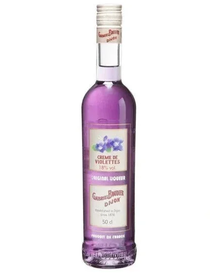 Gabriel Boudier Creme de Violettes French Liqueur | 500ML