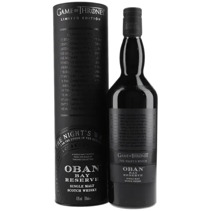 Game of Thrones The Night’s Watch Oban Scotch Whisky 750 ml