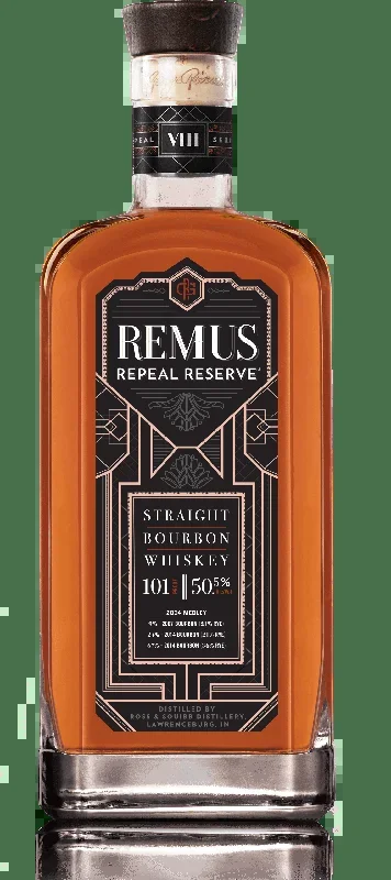 GEORGE REMUS BOURBON STRAIGHT REPEAL RESERVE VIII SERIES INDIANA 750ML