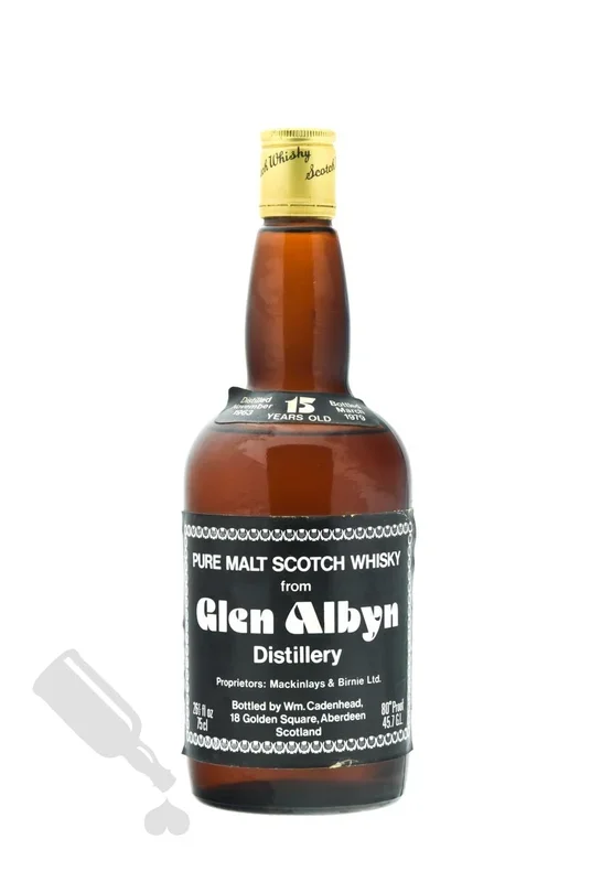 Glen Albyn 15 years 1963 – 1979 Dumpy Bottle