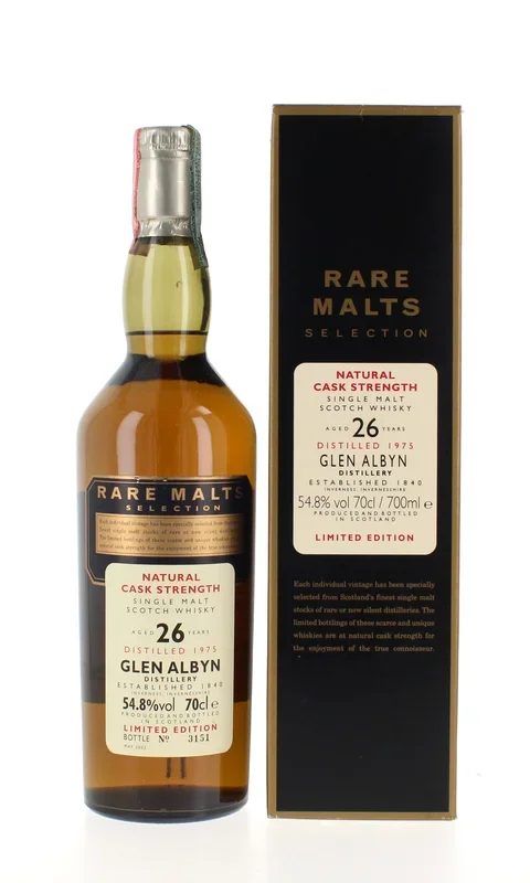 Glen Albyn 26 Year Old 1975 Rare Malts- 70cl 54.8%