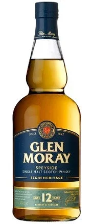 GLEN MORAY SCOTCH SINGLE MALT SPEYSIDE 12YR 750ML