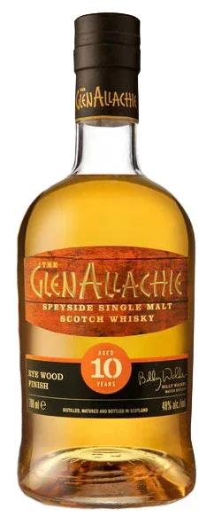 GlenAllachie 10 Years Old Rye Wood Finish