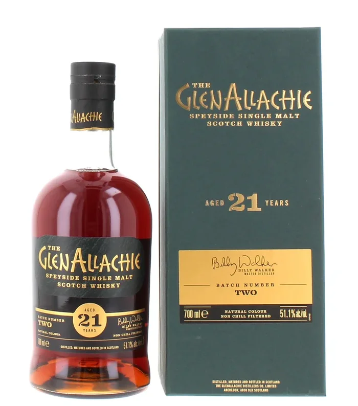 Glenallachie 21 Year Old Batch 2 Single Malt Scotch Whisky – 70cl 51.1%