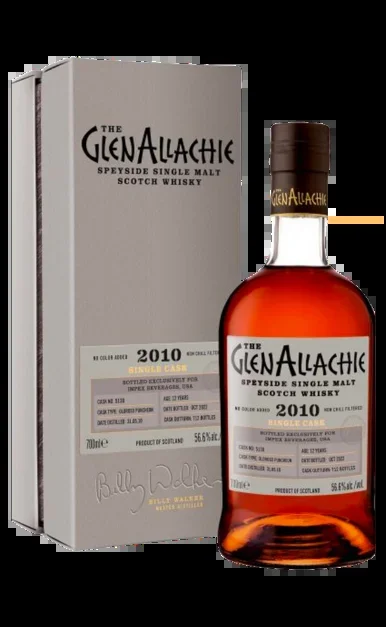 GLENALLACHIE SCOTCH SINGLE MALT SINGLE CASK 2012 12YR 700ML