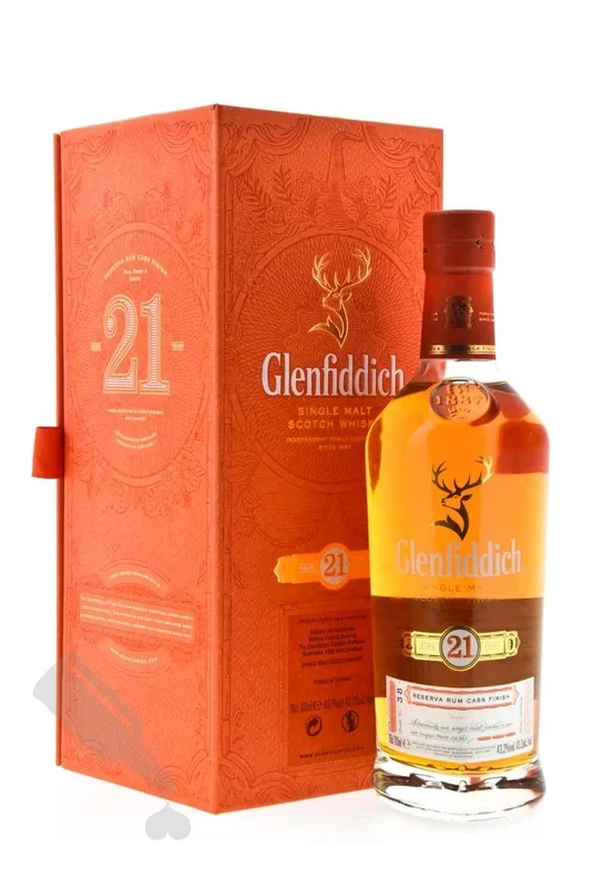Glenfiddich 21 years Reserva Rum Cask Finish 43.2%
