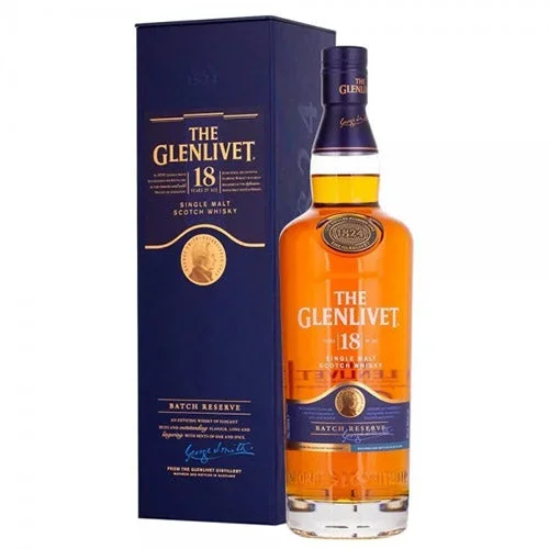 Glenlivet Scotch Single Malt 18 Year – 750ML