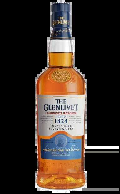 GLENLIVET SCOTCH SINGLE MALT FOUNDERS RESERVE SPEYSIDE 750ML