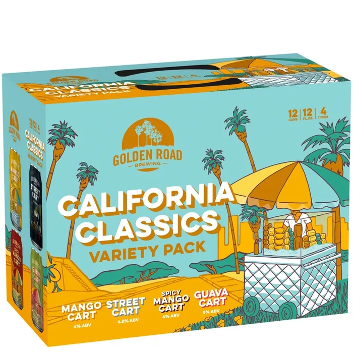 Golden Road California Classics Variety Pack 12pk Can 12oz