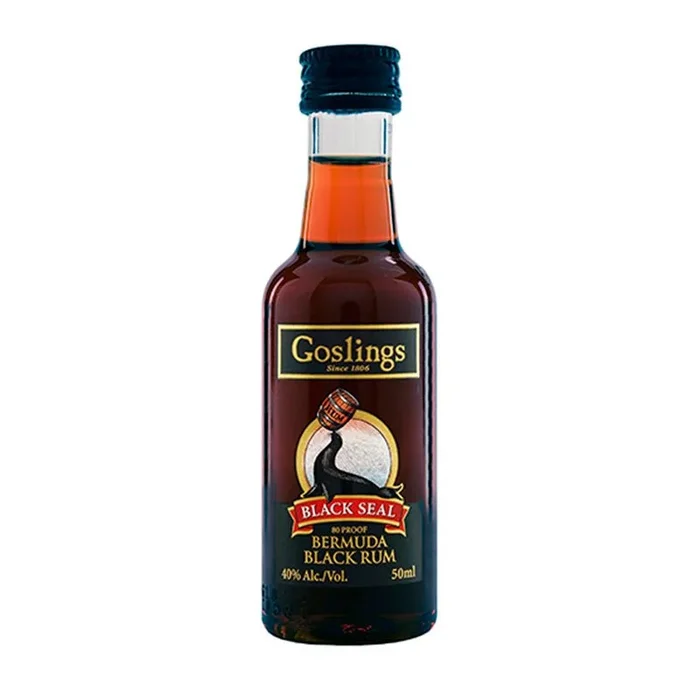 Goslings Black Seal Bermuda Black Rum Mini Shot 50ml