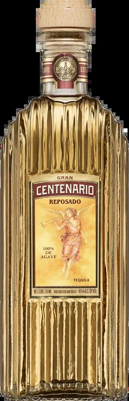 GRAN CENTENARIO TEQUILA REPOSADO GFT PK W/ 2 GLASSES 750ML
