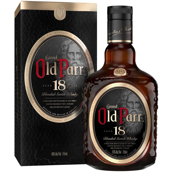 Grand Old Parr 18 Year Old Blended Scotch Whisky 750Ml