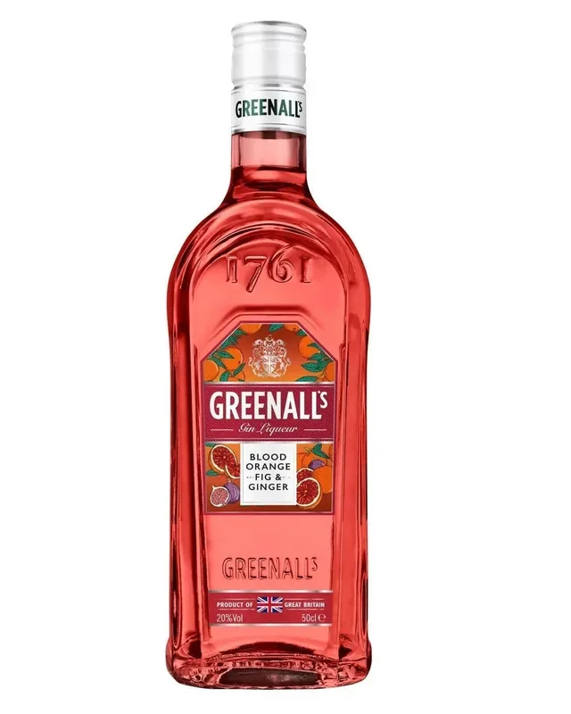 Greenall’s Blood Orange Fig & Ginger Gin Liqueur, 50 cl