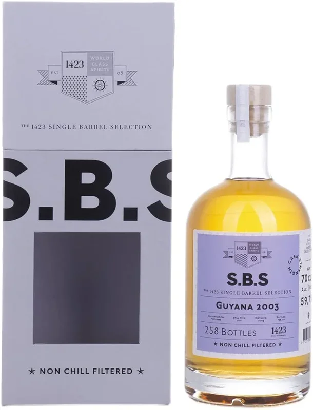Guyana 2003 – 1423 Single Barrel Selection Rum | 700ML