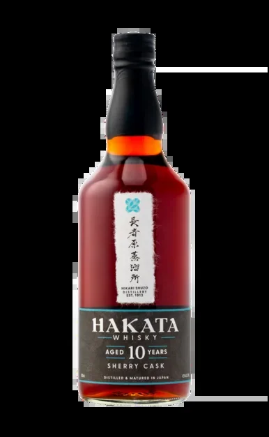 HAKATA WHISKY SHERRY CASK JAPAN 10YR 700ML