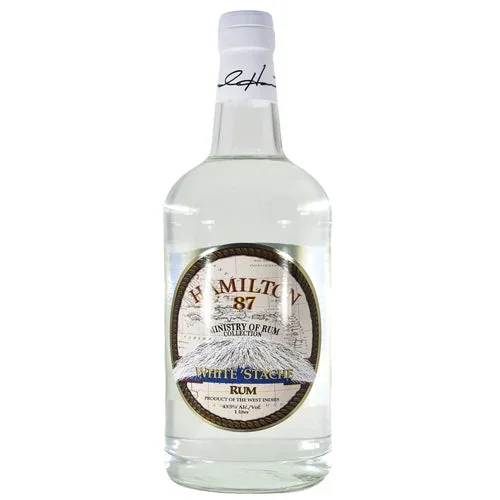Hamilton 87 White Stache Rum NV – 1L