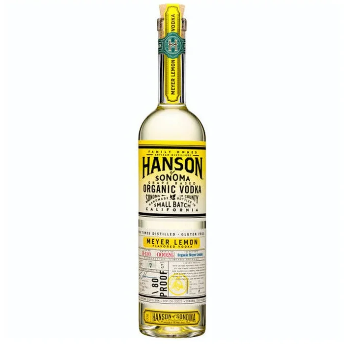 Hanson of Sonoma Meyer Lemon Flavored Vodka