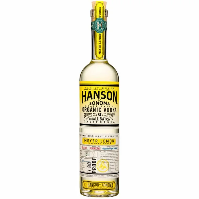 Hanson Organic Meyer Lemon Vodka 750ml