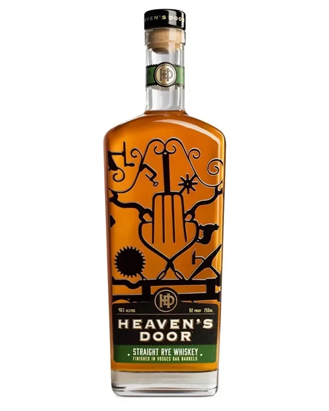 Heaven’s Door Tennessee Straight Rye Bourbon Whiskey | Bob Dylan, 70 cl