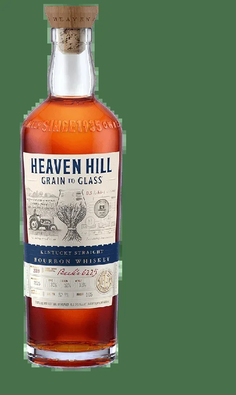 HEAVEN HILL BOURBON STRAIGHT GRAIN TO GLASS 2ND EDITION 105PF KENTUCKY 6YR 700ML