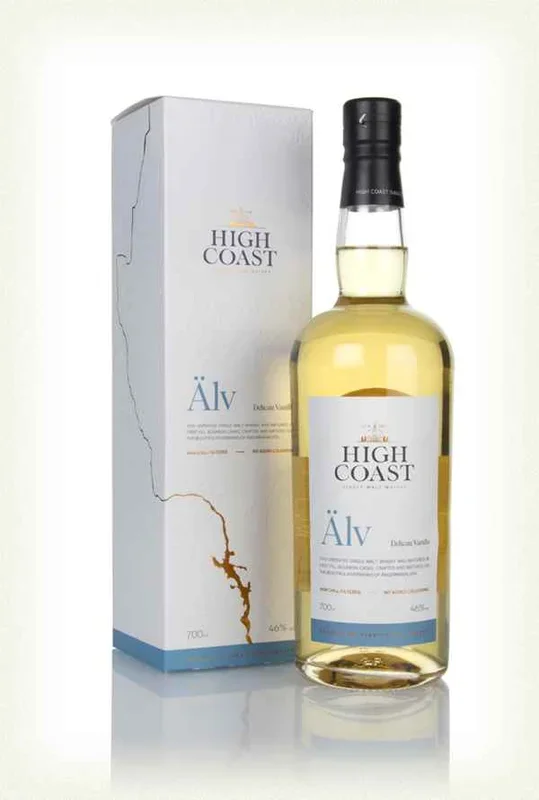 HIGH COAST WHISKEY SINGLE MALT ALV DELICATE VANILLA HIGH COAST SWEDEN 750ML