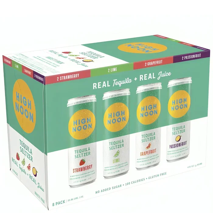High Noon Tequila Seltzer Variety Pack 8pk 12oz