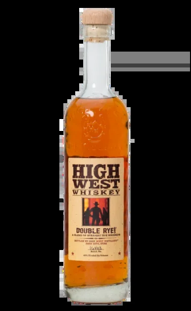 HIGH WEST WHISKEY DOUBLE RYE 92PF 750ML